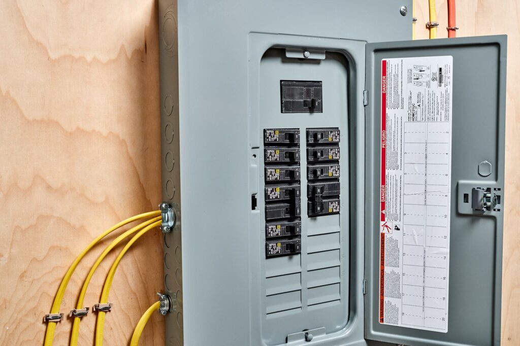 electrical service panel system - PinPoint Home Inspection
